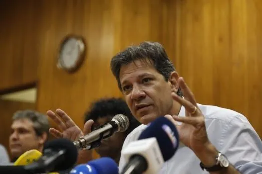 Haddad critica falta de programa de Tarcísio e aposta no tempo de TV