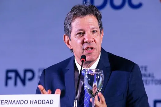 Haddad: definição do ICMS para compras internacionais é o início do plano de conformidade