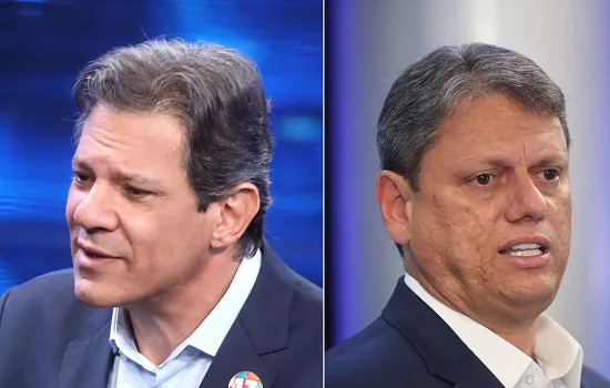 Programa de Haddad tem custo de ao menos R$ 57 bi; Tarcísio não detalha plano