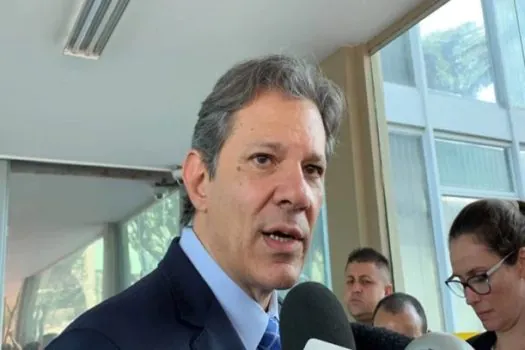 Haddad fala que está em curso trabalho para estabelecer harmonia entre governo e BC