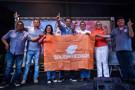 Solidariedade formaliza apoio a Haddad na disputa pelo governo de SP