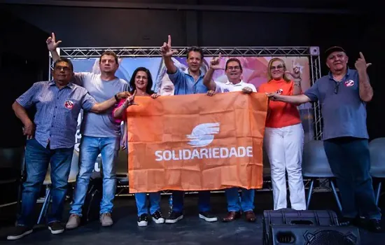 Solidariedade formaliza apoio a Haddad na disputa pelo governo de SP