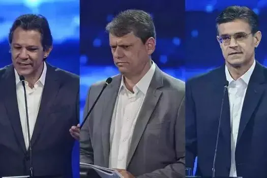 Em SP, Haddad tem 34%, Tarcísio, 24% e Garcia, 22%, diz pesquisa Ipespe