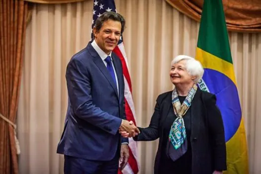 Haddad: manifestei a Yellen nosso desejo de nos aproximarmos mais dos EUA