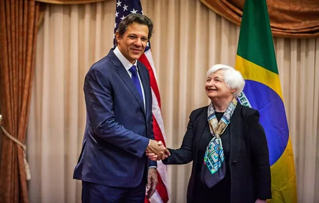 Haddad: manifestei a Yellen nosso desejo de nos aproximarmos mais dos EUA