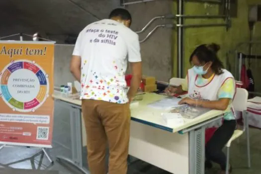 Estação do Brás do Metrô recebe orientação e prevenção do HIV/AIDS