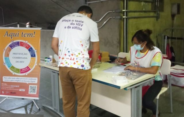 Estação do Brás do Metrô recebe orientação e prevenção do HIV/AIDS