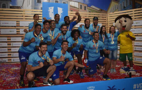 Handebol Masculino da UNG é ouro no JUBs 2019