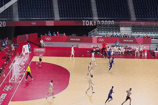 Brasil perde 3ª seguida no handebol masculino e se complica nos Jogos de Tóquio