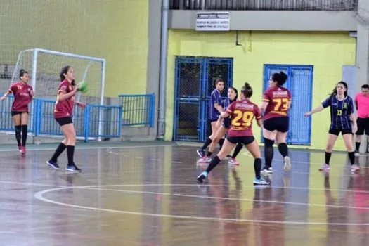 Sábado tem rodada tripla de handebol feminino em Diadema