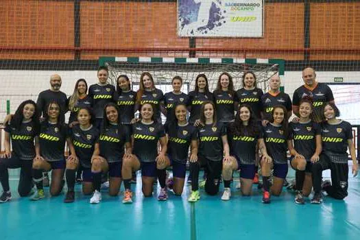 Equipe de Handebol de São Bernardo é apresentada com reforços e identidade