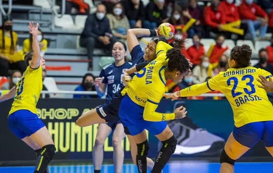 Brasil se classifica para segunda fase do Mundial feminino de handebol