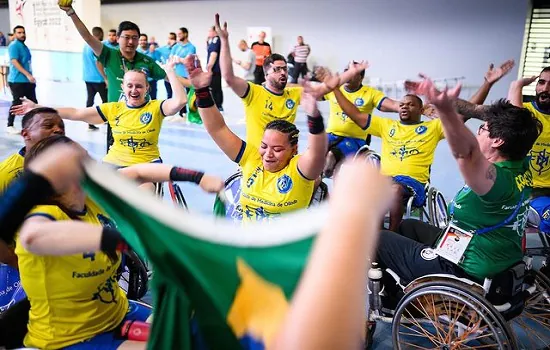 Brasil conquista primeiro Mundial de Handebol de Cadeira de Rodas