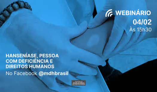 Webinário debate prevenção e conscientização sobre hanseníase