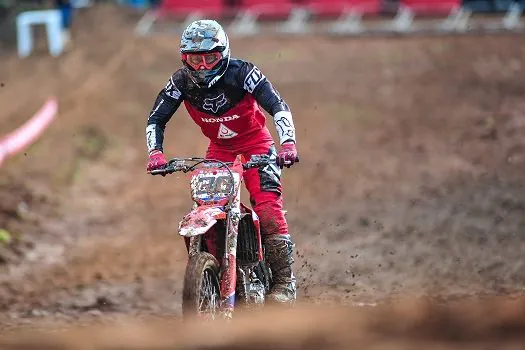 Hector Assunção lidera classificatório da MX1 no Brasileiro de Motocross no RS