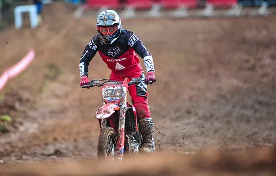 Hector Assunção lidera classificatório da MX1 no Brasileiro de Motocross no RS