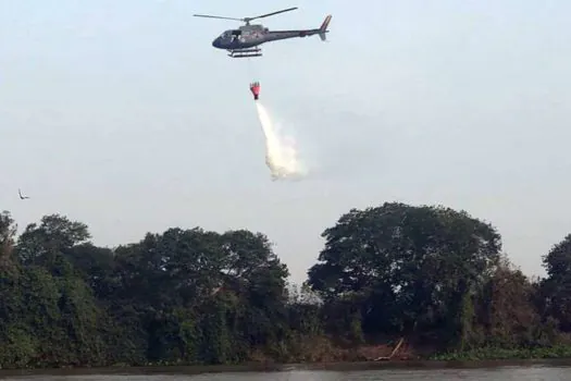 Após emergência, Forças Armadas reforçam combate a incêndios no Pantanal