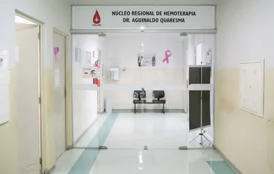 Núcleo Regional de Hemoterapia de São Caetano reforça pedido para doação de sangue