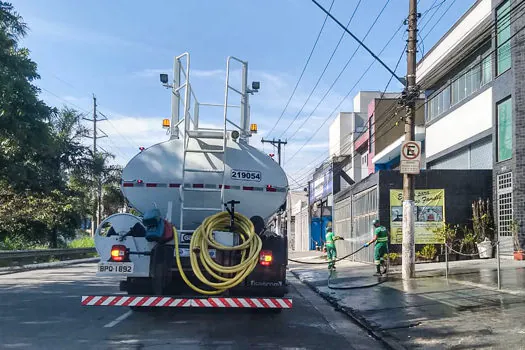 São Bernardo mantém cronograma intenso de higienização