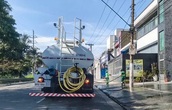 São Bernardo mantém cronograma intenso de higienização