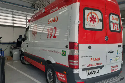 Ambulâncias do SAMU Diadema recebem higienização após parceria com Hyundai