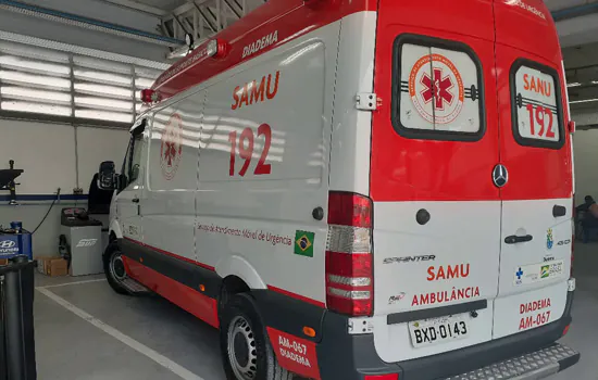 Ambulâncias do SAMU Diadema recebem higienização após parceria com Hyundai