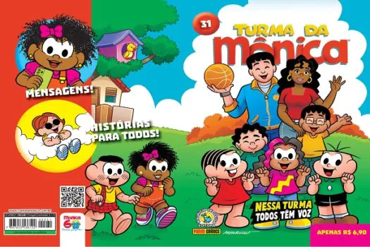 Sueli estreia na revista Turma da Mônica com a HQ “Nessa Turma todos têm voz”