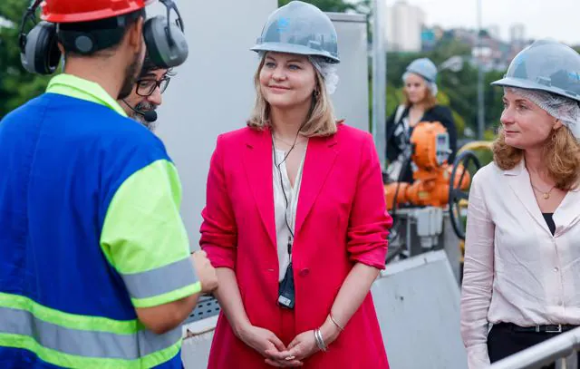 Ministra da Holanda visita Estação de Tratamento de Esgoto da Sabesp em São Paulo