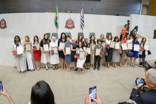 Alesp homenageia 20 mulheres de destaque em SP