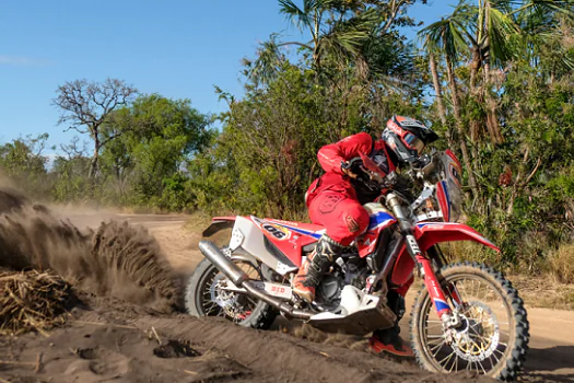 Equipe Honda Racing vence etapa e mantém liderança na geral das motos no Rally Jalapão