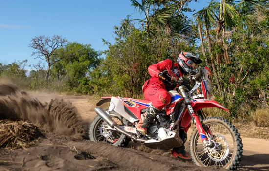 Equipe Honda Racing vence etapa e mantém liderança na geral das motos no Rally Jalapão