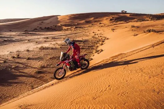 Dobradinha para a Monster Energy Honda na quinta etapa do Rally Dakar 2023