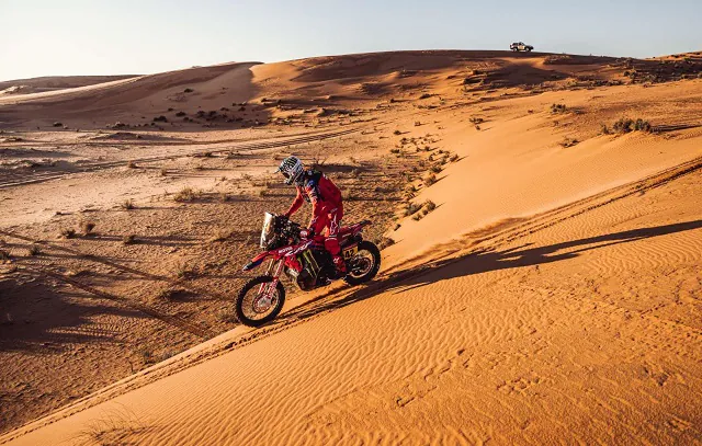 Dobradinha para a Monster Energy Honda na quinta etapa do Rally Dakar 2023