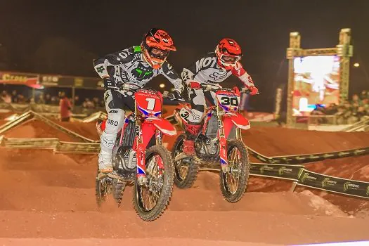 Equipe Honda Racing vai a Caraguatatuba (SP) para segunda etapa do Arena Cross