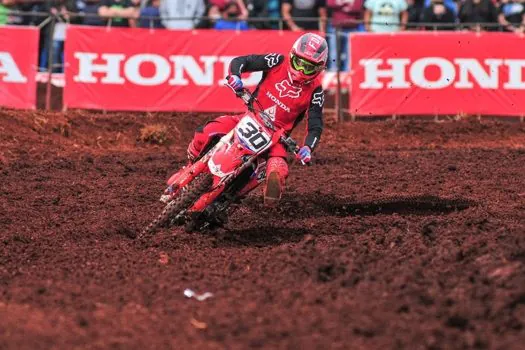 Honda Racing faz dobradinha na 1ª corrida da Elite MX pelo Brasileiro de Motocross 2021