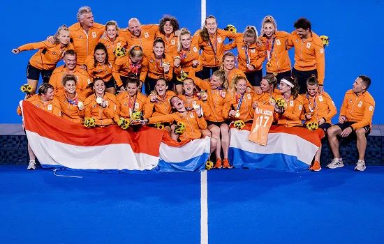 Holanda bate ‘Las Leonas’ e conquista pela quarta vez o ouro no hóquei na grama