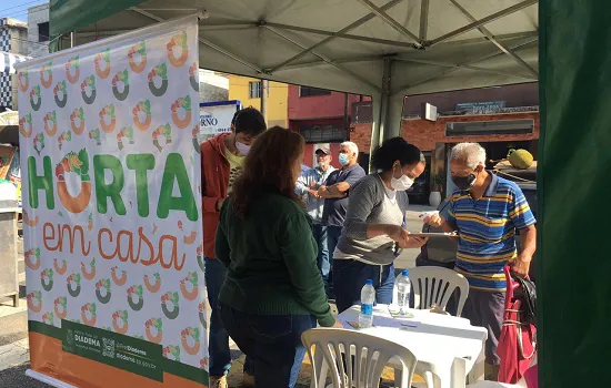 Diadema abre inscrições para Projeto Horta em Casa