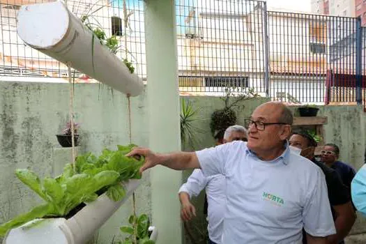 Diadema lança o Projeto Horta em Casa