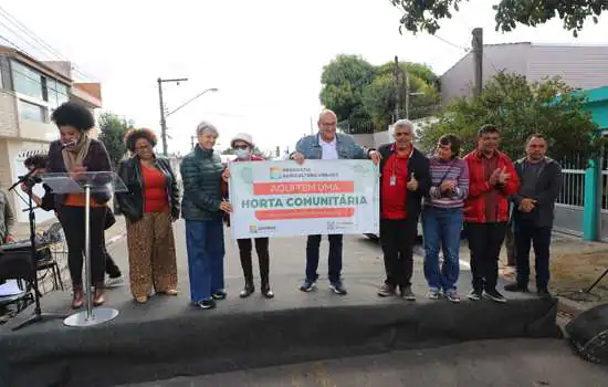 Diadema lançará programa sobre hortas em residências