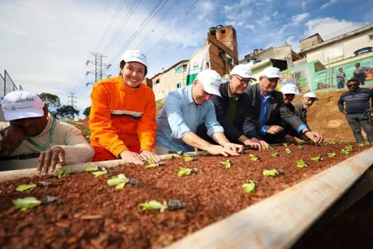 Parceria com a Transpetro beneficiará outras hortas comunitárias em Diadema