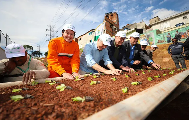 Parceria com a Transpetro beneficiará outras hortas comunitárias em Diadema