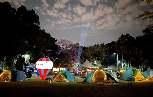 Parque Horto Florestal realiza final de semana de campismo e repleto de atividades