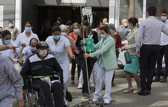 Vazamento de gás faz prédio do Hospital 9 de Julho ser evacuado