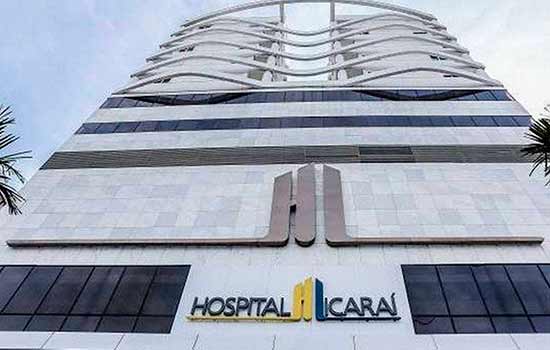 Paciente com sintomas de coronavírus internado no Hospital Icaraí