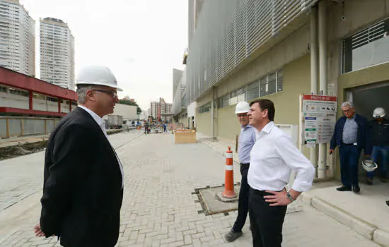 Obras do Hospital de Urgência avançam em São Bernardo