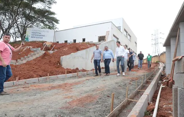 Hospital Veterinário de Santo André alcança 95% de obras concluídas