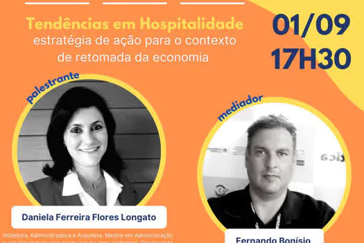 Consórcio ABC promove live sobre tendências em hospitalidade