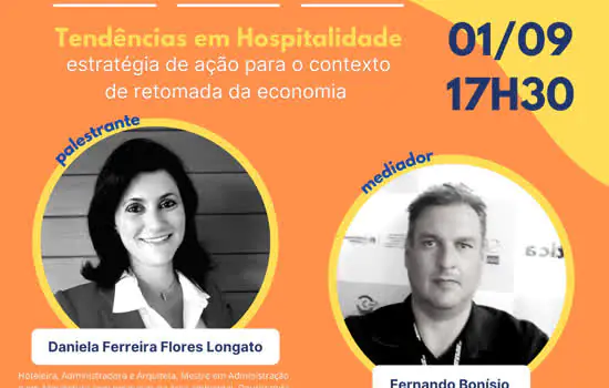 Consórcio ABC promove live sobre tendências em hospitalidade