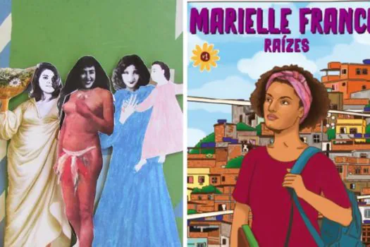 Oficinas Culturais celebram o Mês da Mulher com leitura da HQ Marielle Franco Raízes