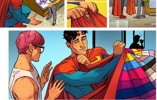 Super-Homem ganha capa com tema LGBTQ+ do namorado em nova HQ